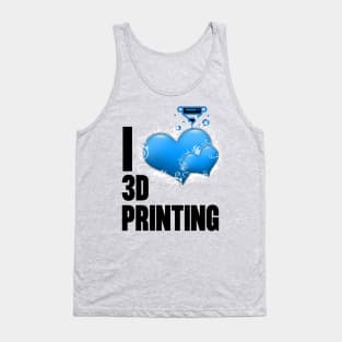 I Heart 3D Printing Tank Top